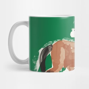 Brown horse Mug